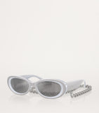Tiffany & Co. designer metal TF4221 sunglasses, imported from the UK