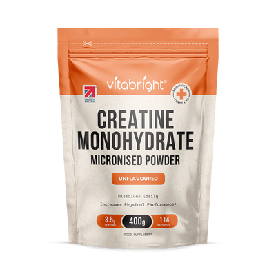 Holland & Barrett VitaBright Pure Creatine Monohydrate Powder 400g- Buy online at McGrocer