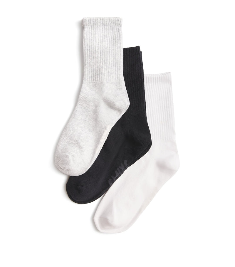 Skims crew socks pack of 3, UK version