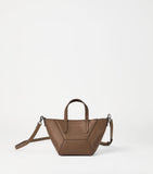 Brunello Cucinelli mini calfskin BC Duo tote bag, imported from the UK