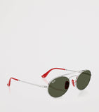 Ray-Ban RB3775M oval metal sunglasses, UK version