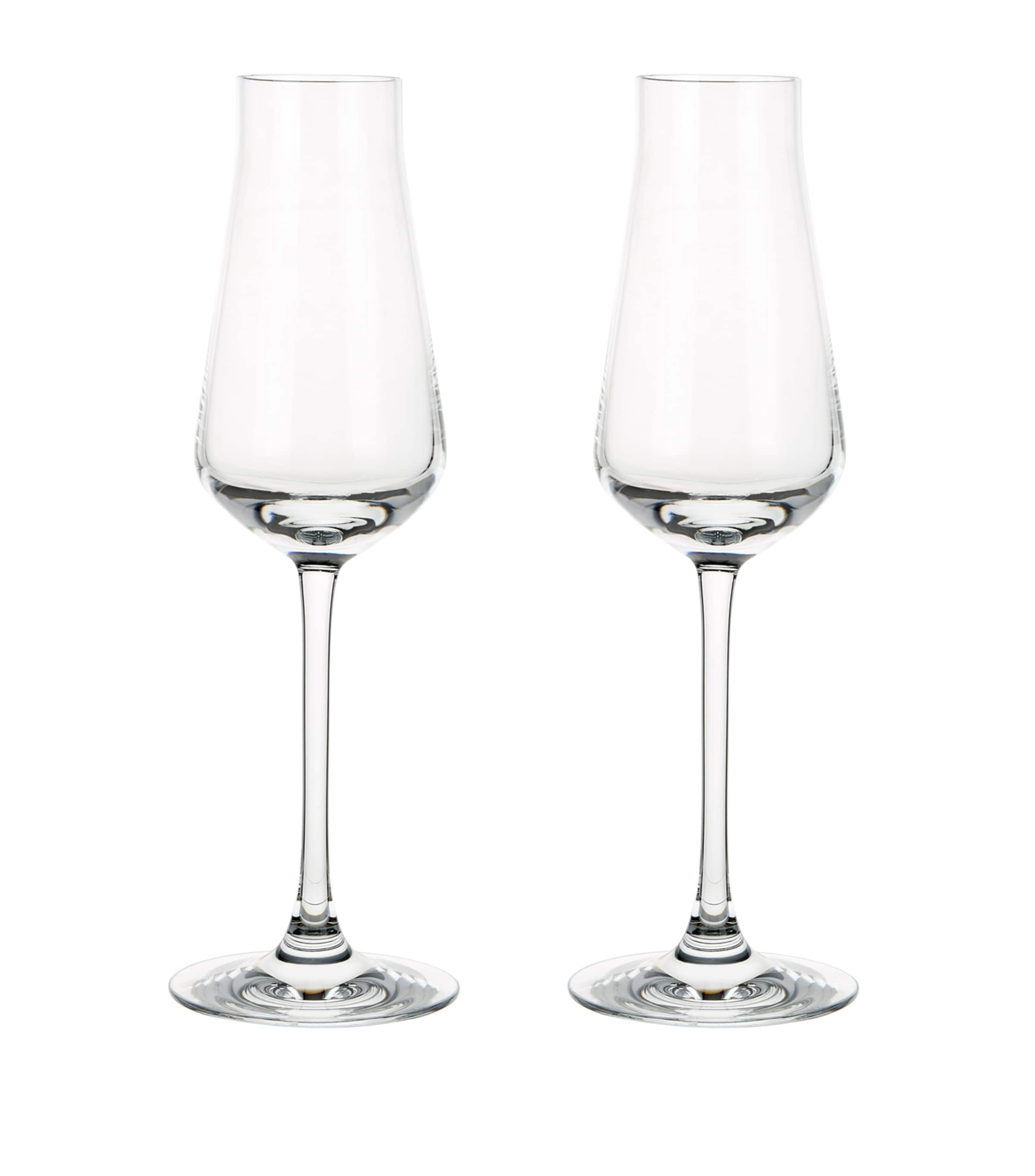 Baccarat champagne flutes set of 2 - British product