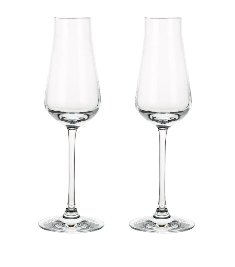 Baccarat champagne flutes set of 2 - British product