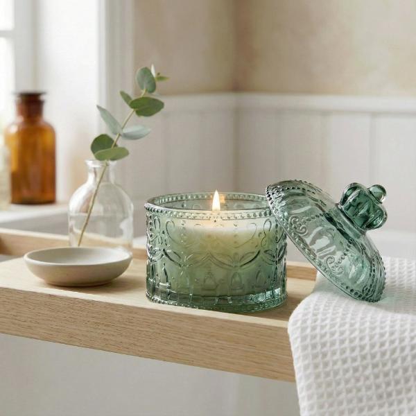 Candlelight candle jar Chengdu Green (British brand)