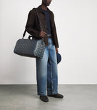 Emporio Armani canvas eagle holdall travel bag (British brand)