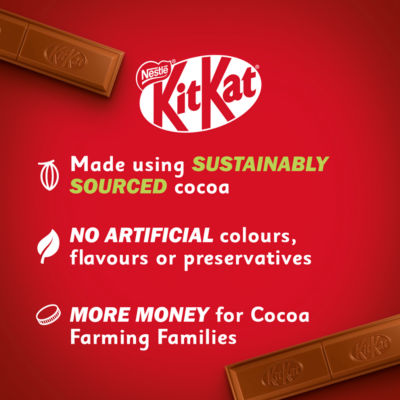 KitKat chocolate bar Chunky Double Chocolate 42g, UK version