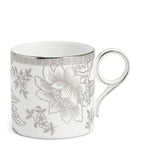Wedgwood Silver Tonquin bone china mug (British brand)