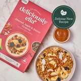 Deliciously Ella Almond Apple&Raisin Granola with Coconut Chips&Cinnamon    400g GOODS M&S   