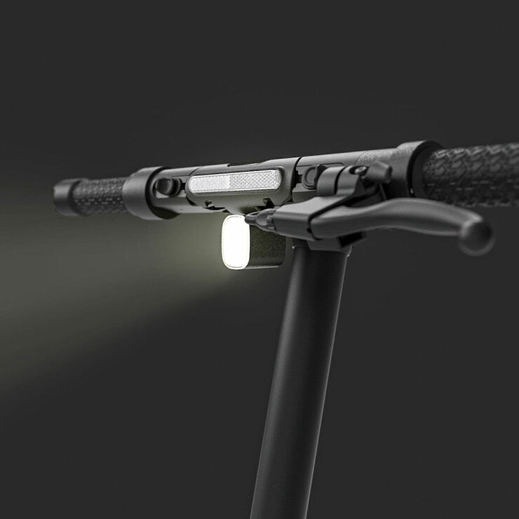 Pure Electric folding electric scooter Platinum Silver - British product
