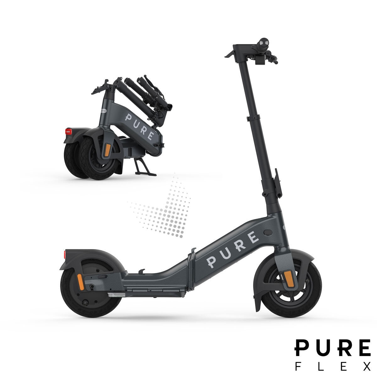 Pure Flex Folding Electric Scooter In 2 Colours