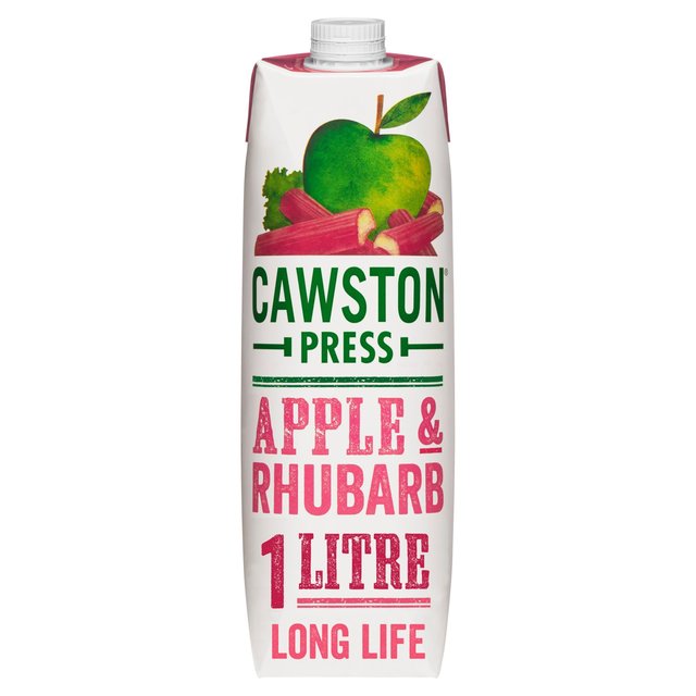 Cawston Press Apple & Rhubarb Juice   1L GOODS M&S   