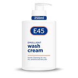 E45 Emollient Wash Cream 250ml GOODS Superdrug   