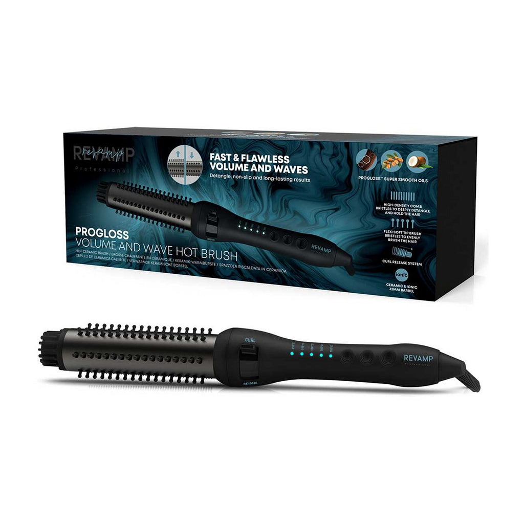 Revamp Progloss Volume & Wave Ceramic Hot Brush