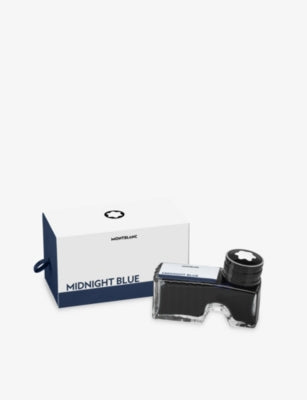Montblanc midnight blue ink bottle 60ml (British brand)