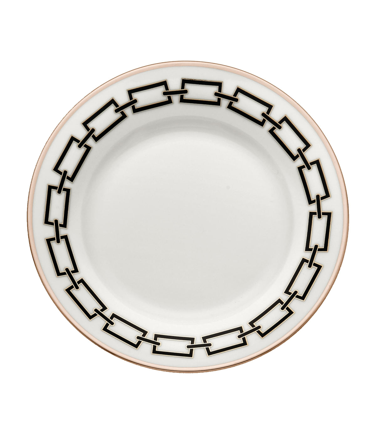 GINORI 1735 Catene Nero dessert plate 22cm, UK version
