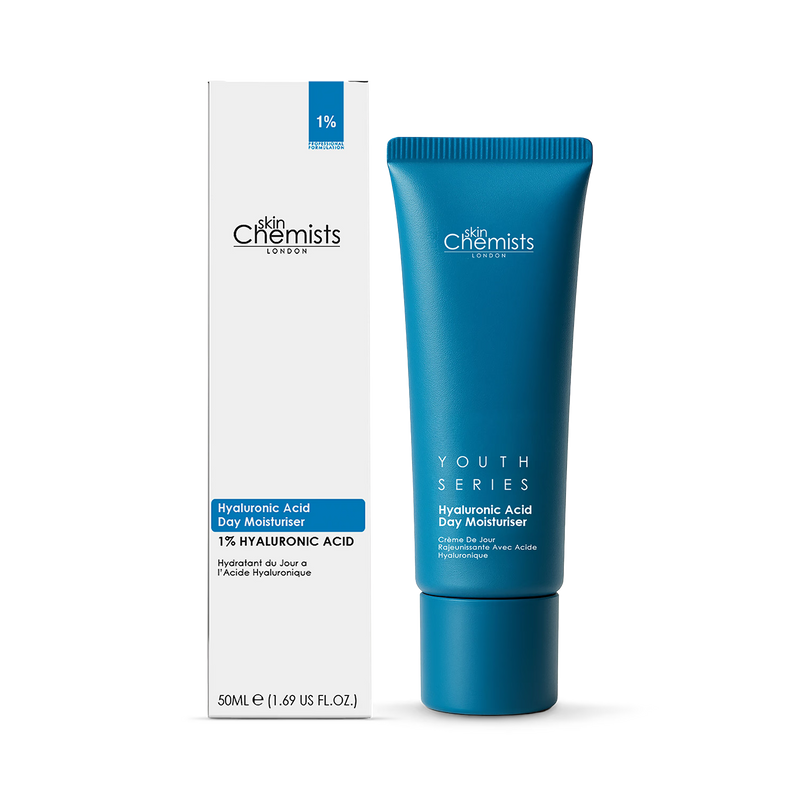 skinChemists hyaluronic acid day moisturiser 50ml, imported from the UK