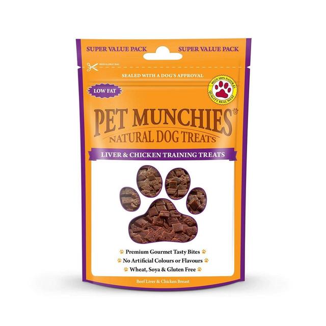 Pet Munchies Liver & Chicken Training Dog Treat   150g GOODS M&S   