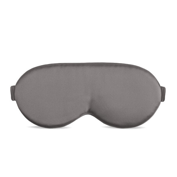SnoozZy satin sleep mask Charcoal, UK version
