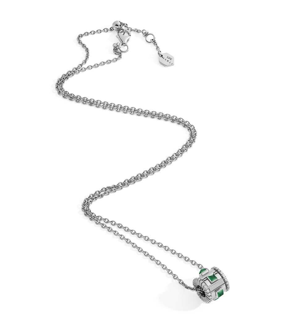 Marli New York LIFE necklace diamonds agate imported from the UK