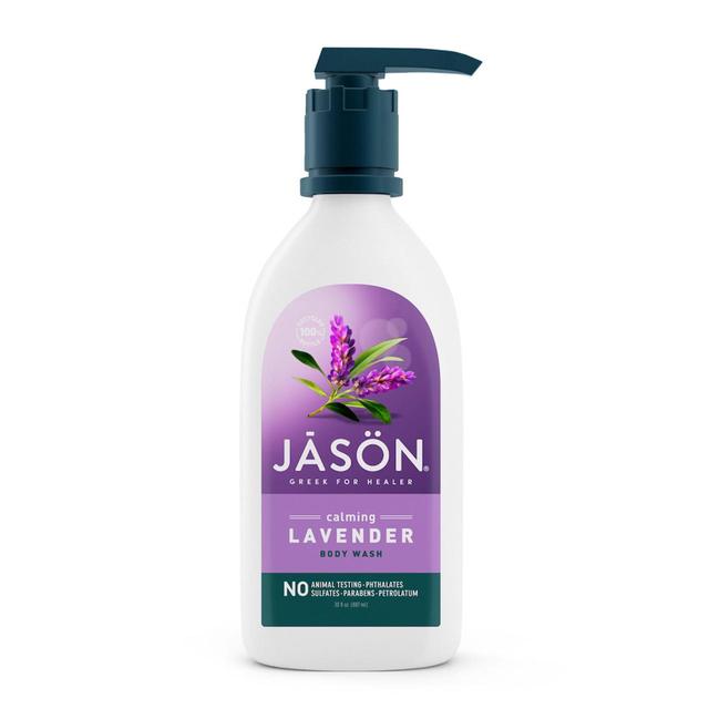 Jason Vegan Lavender Satin Body Wash Pump   900ml GOODS M&S   