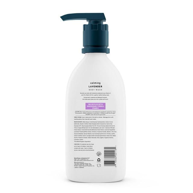 Jason Vegan Lavender Satin Body Wash Pump   900ml