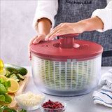قطاعة سلطة KitchenAid بألوان الأحمر والفستقي - منتج بريطاني