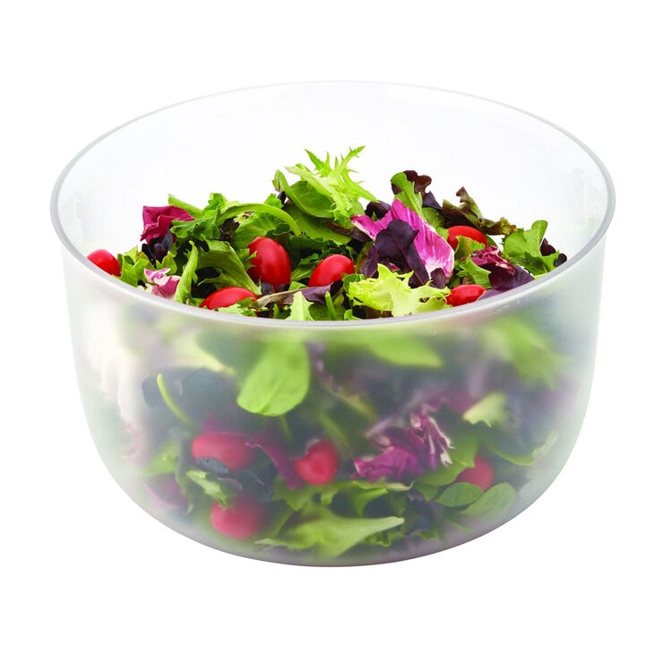 KitchenAid red salad spinner with pump mechanism - British product