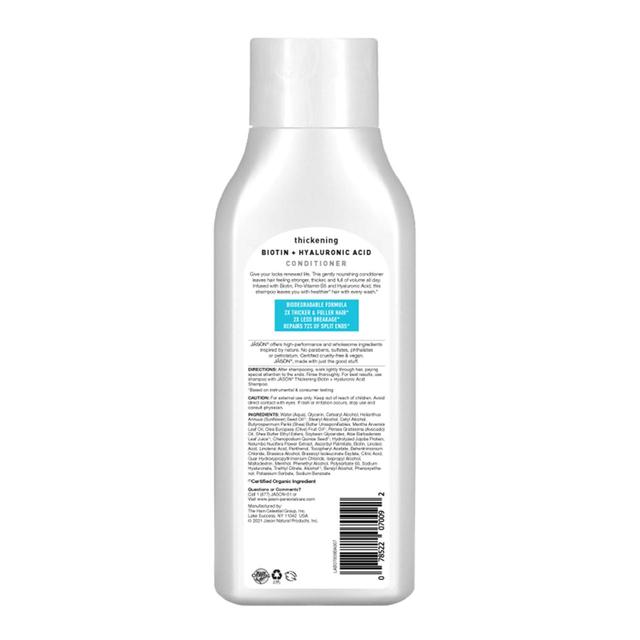 Jason Vegan Biotin Conditioner   500ml