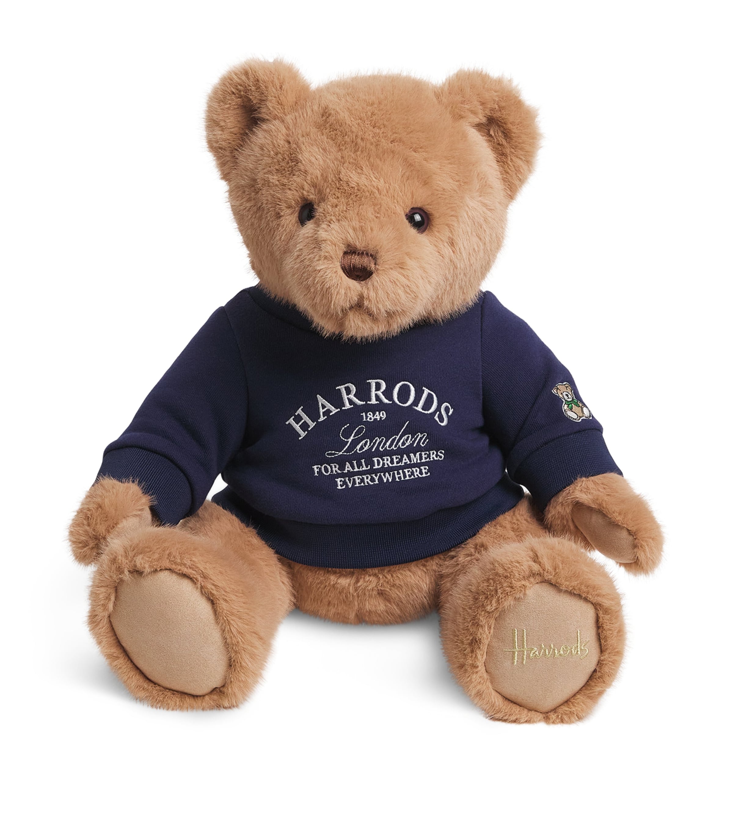 Harrods Jersey Bear teddy bear 30.5cm, UK version