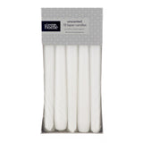 George Home Unscented White Taper Candles General Household ASDA   