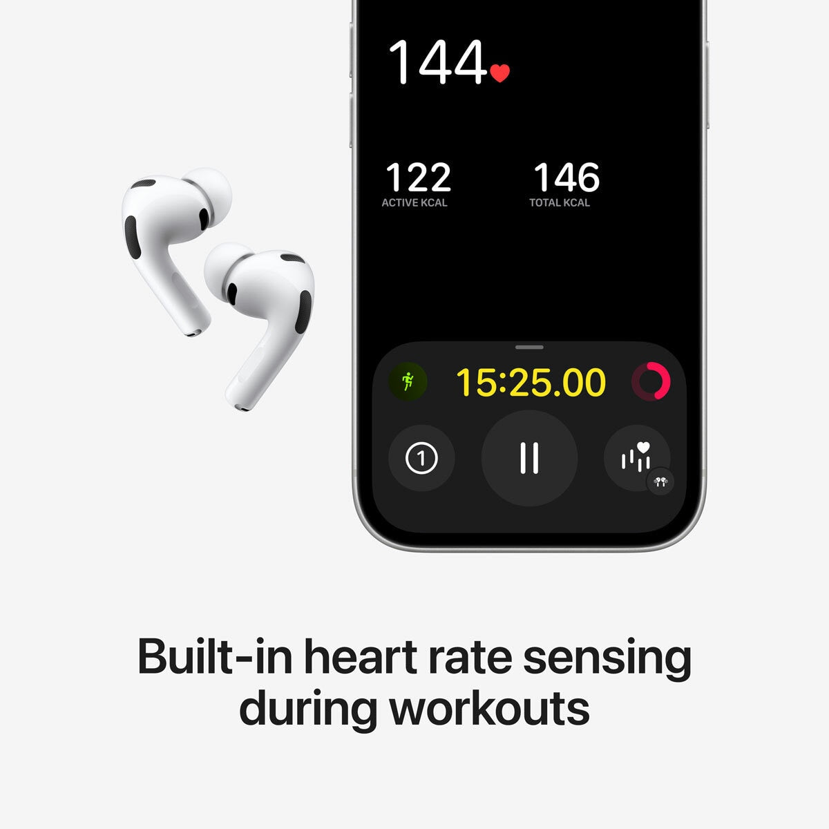 Apple AirPods Pro 3 earbuds with MagSafe case, imported from the UK