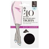 Superdrug 1 Pack 40 Denier Shaper Tights Black XL GOODS Superdrug   