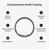 Ultrahuman smart ring Rose Gold size 5, imported from the UK