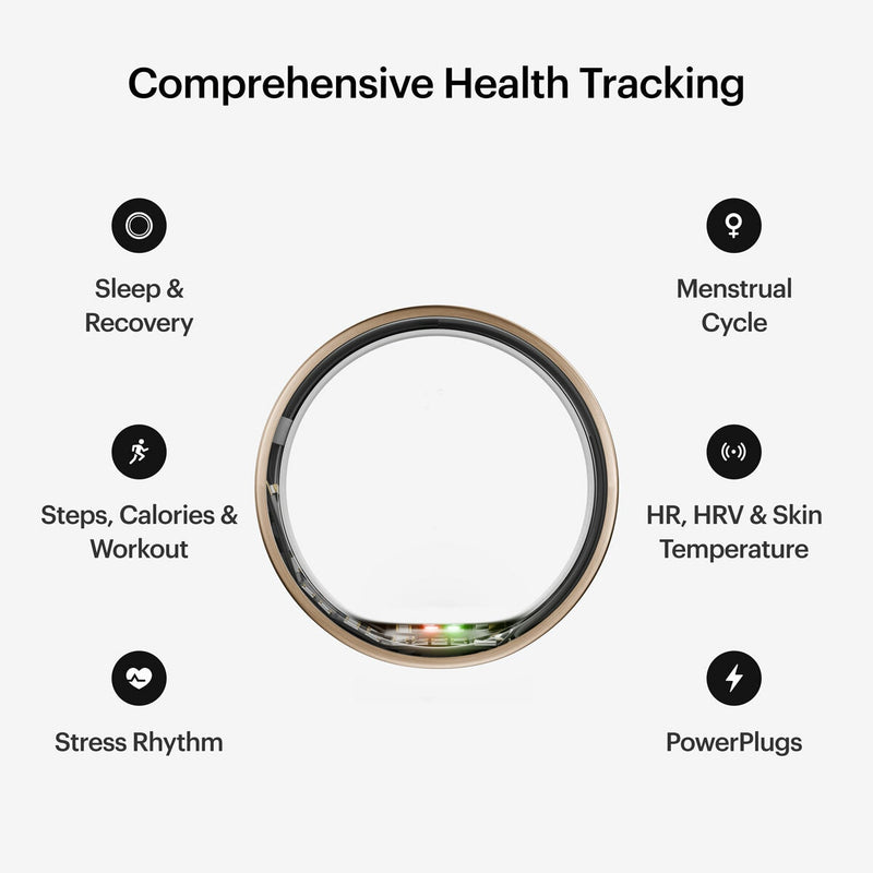Ultrahuman smart ring Rose Gold size 14 imported from the UK