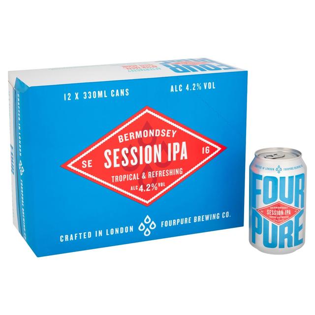 Fourpure Session IPA   12 x 330ml GOODS M&S   