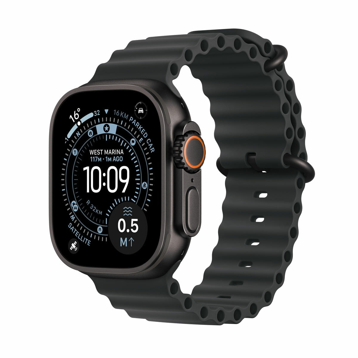 Apple Watch Ultra 3 GPS cellular 49mm black titanium, imported from the UK
