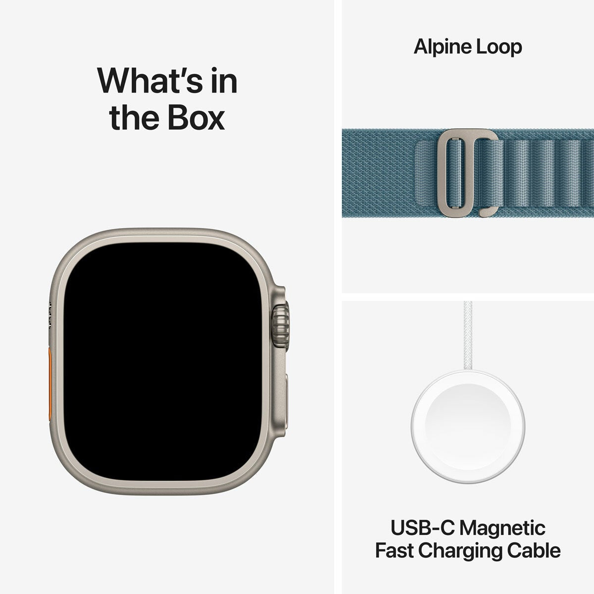 Apple Watch Ultra 3 49mm Titanium Alpine Loop, UK version