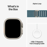 Apple Watch Ultra 3 49mm Titanium Alpine Loop, UK version