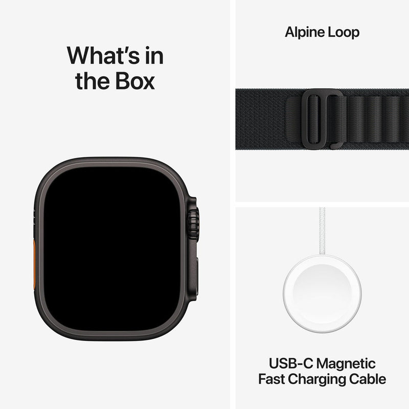 Apple smartwatch Ultra 3 GPS + Cellular 49mm, imported from the UK