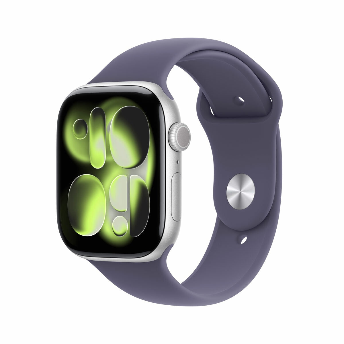Apple Watch Series 11 GPS 46mm silver aluminium case (British brand)