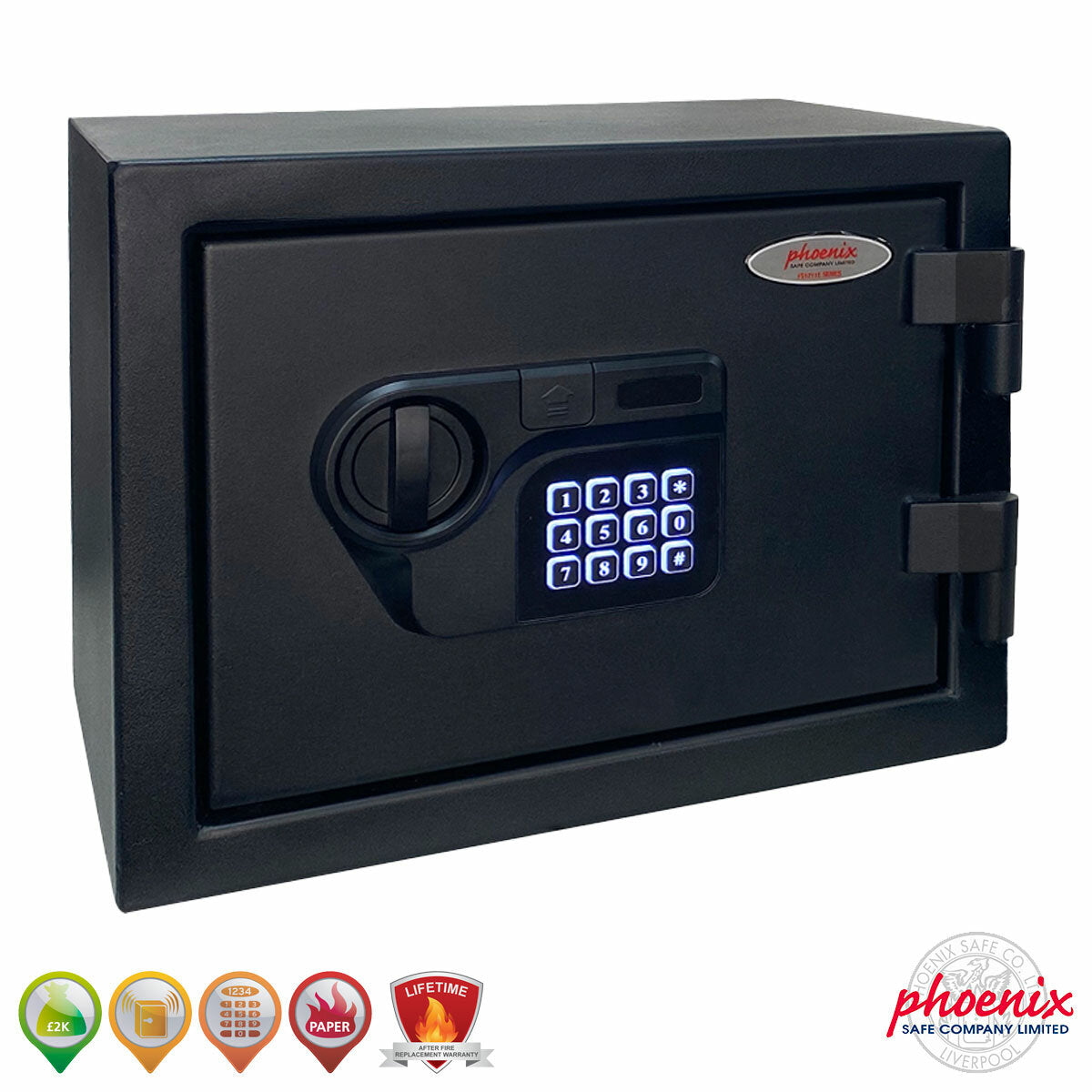 Phoenix fire safe Centurion FS1211E 17L (British brand)