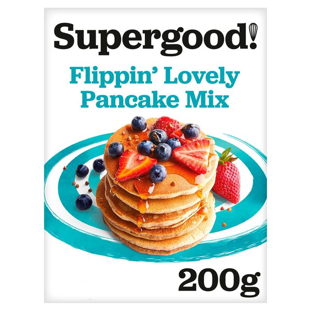 Supergood! Bakery Gluten Free & Vegan Flippin Lovely Pancake Mix    200g