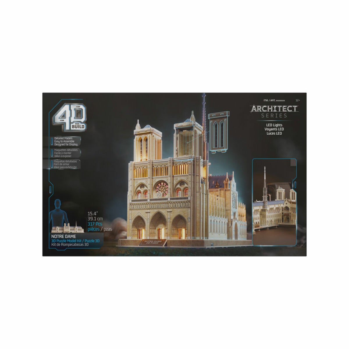 SpinMaster 4D puzzle model kit assortment, imported from the UK