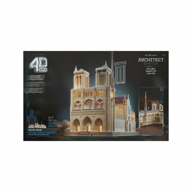 SpinMaster 4D puzzle model kit assortment, imported from the UK