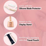 FFS Beauty dermaplaning kit rose gold, imported from the UK