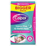 Calpol Vapour Plug 10 Refill Pads Lavender & Chamomile