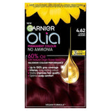 Garnier Olia 4.62 Dark Garnet Red Permanent Hair Dye GOODS M&S   