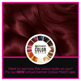 Garnier Olia 4.62 Dark Garnet Red Permanent Hair Dye GOODS M&S   