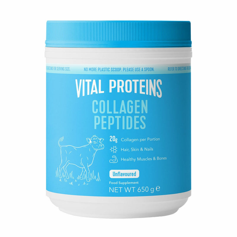 Vital Proteins Collagen Peptides unflavoured 650g, imported from the UK