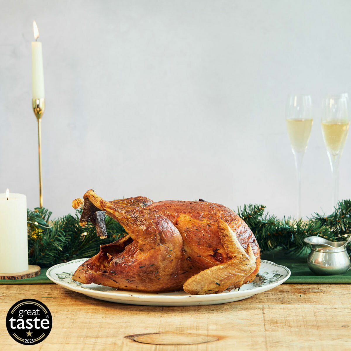 Herb Fed Free Range Bronze Turkey whole bird from 6kg, UK version